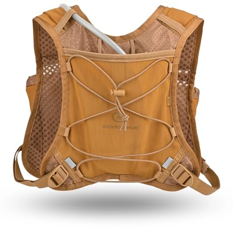 Orange Mud Gear Vest 3.0 – Lightweight Hydration Pack for Running, Cycling, Triathlon – Holds 1L (35oz), Fits Large Phones, Soft Flasks, Trekking Poles – Breathable & Secure Fit