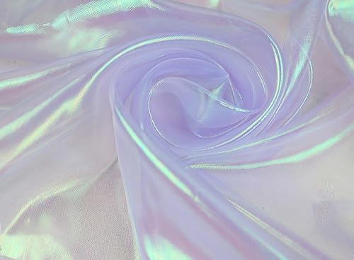 Duories - Tessuto in organza al metro per cucito, 50 cm x 150 cm, organza glitterata colorata per fai da te, abbigliamento in tulle, gonna in tulle, tende, sciarpe, tovaglie per matrimoni, feste