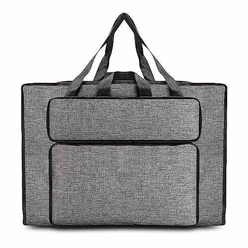 SJTJSPX Artist Handbag，Art Supplies Carrying Case，Drawing Board Bag for A2 A3，Portable Canvas Drawing Bag Handbag，Waterproof Sketching Drawing Storage Bag
