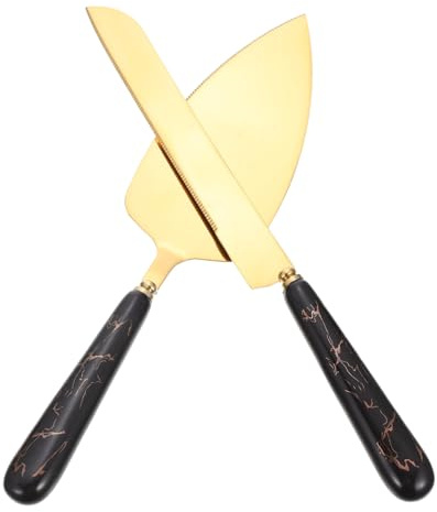 PRETYZOOM Spatola Da Cucina in Acciaio Resistente Paletta Per Torta Nuziale Formaggio Utensile Per Servire La Torta Facile Da Pulire Resistente Alla Corrosione Per Panetteria Casa e Ristoran