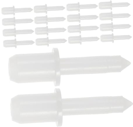 ARTIBETTER 50 piezas Pasadores Reparación Persianas Fijadores Duraderos para Lamas Herramientas Sustitución Louver Accesorios Mantenimiento Plantation Shutter Instalación Fácil para Ventanas