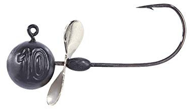 Balzer Shirasu Micro Jig mit Propeller - 3 Jigköpfe Zum Spinnangeln auf Barsch & Forelle, Jighaken mit Spinnerblatt, Bleiköpfe, GröÃ e/Gewicht:Gr. 6 / 3g