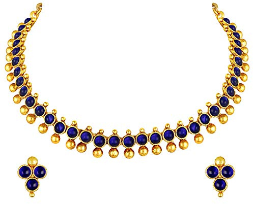 Aheli Indian Necklace Earring Set Indian Traditional Bollywood Fashion Jewelry Gift for Women