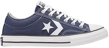 Converse Star Player 76 FOUNDATIONAL Canvas Sneaker, Blue, 38 EU