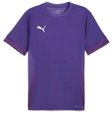 PUMA Unisex Teamgoal Matchday Jr Fußballtrikot, Team Violet-puma White-Purple Pop, 128 EU
