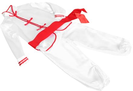 LIFKOME 1set Boys and Girls Kung Fu Suit Long Sleeve Martial Arts Outfit for Boys and Girls Breathable Traditional Chinese Training Uniform for Kung Fu Tai Chi Karate Practice