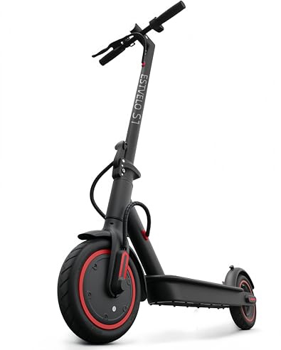 Electric Scooter for Adults, 8.5 Pneumatic Tires, Foldable E Scooter with APP and Cuise Control, 3 Speed Modes, Double Braking, Maximum Load 120 kg(Range (25-30km))