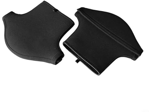 Entgoinggo Kayak-Paddle Gloves, Neoprene Paddle Mitts Pogies Glove Sailing Gloves With Fleece Lining For Adults, Waterproof Rowing Mitts
