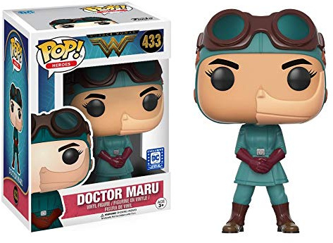 Funko Pop Heroes DC Wonder Woman Movie Doctor Maru Action Figure Legion of Collectors Exclusive