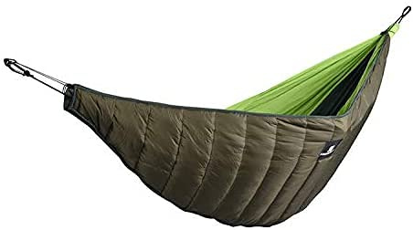 Gocher Camping Full Length Hammock Underquilt Ultralight Winter Warm Under Quilt Blanket Outdoor Cotton Hammock