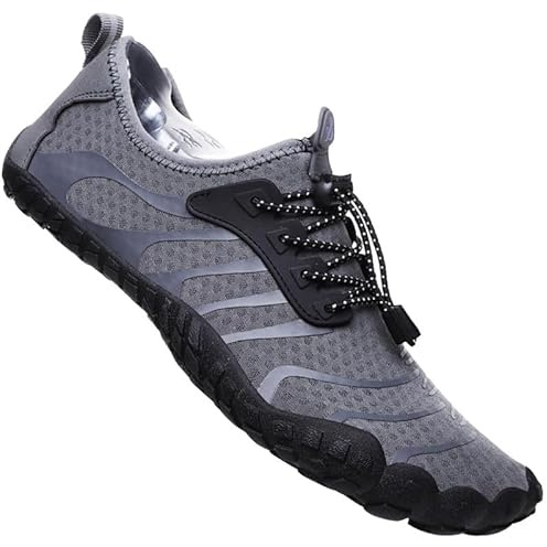 Chaussures Aquatiques pour Homme et Femme Séchage Rapide Chaussures de Surf Chaussures de plongée Légères Chaussons de Nager Aqua Water Shoes Unisexe