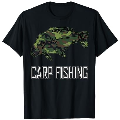 Pesca de la carpa regalo pescador Camiseta