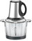 Tritacarne Elettrico 500W in Acciaio Inox con Capacità di 3L - 2 Livelli di Velocità, MOKEKA Protezione dal Surriscaldamento, 4 Lame in Acciaio per Carne, Verdura e Frutta
