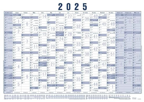 Calendario 16 Mon 2025 – 100 x 70 – 5 pezzi arrotolato