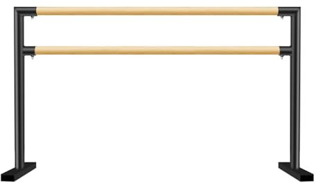 jiajulashou123 Ballettstange Freistehende Ballettstange für Zuhause Ballet Bar Ballet Stange Tanzstange für Ballet Ballett Barre für Kinder Erwachsene,Balletstange Mobil (120 * 65 * 110cm)