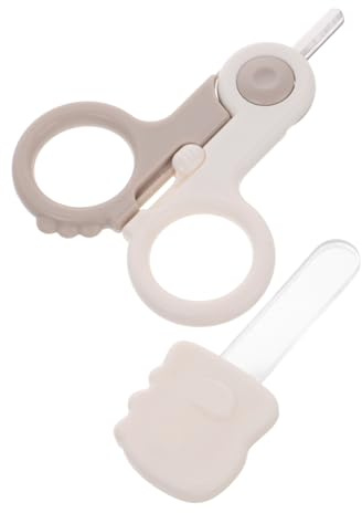 GLSTOY 1juego Tijeras De Uñas Para Bebés Diseño Ergonómico y Mecanismo De Seguridad Incluye Para Uñas De Recién Nacidos y Niño Niña Pequeños