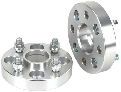 Separador de ruedas 2 piezas PCD 4x108 65,1mm 15/20/25/30/35/40/45mm adaptador espaciador de rueda para Peugeot 206/2008/207/208/306/307/308/3008 /408/406/301(2PCS 25mm)