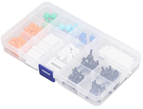 Blaihild Kemi Molecular Model Kit, PP-material, 3D-strukturer för Studenter, Lärare, Unga Forskare, Perfekt för Organisk Kemi