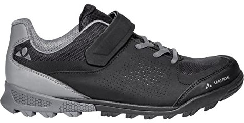 VAUDE Unisex Downieville Low Mountainbike Schuhe, Schwarz (Black), 45 EU