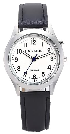 LAKXIUL Orologio parlante spagnolo per non vedenti, ipovedenti o anziani,