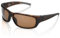 Gomexus Polarisierte Sonnenbrille, zum Umwickeln, Fahren, Angeln, Radfahren, Sport, für Herren und Damen, braun, Medium
