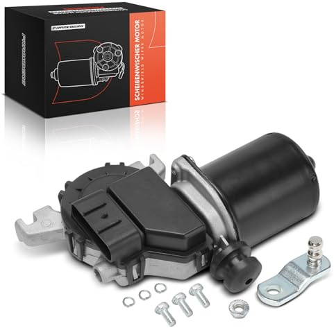 Frankberg Moteur d'Essuie-Glace Moteur d'Essuie-Glace de Pare-brise 4-Pôles Avant Compatible avec KA RU8 1.2L 2008-2016 Remplacer# 9S5117B571AA