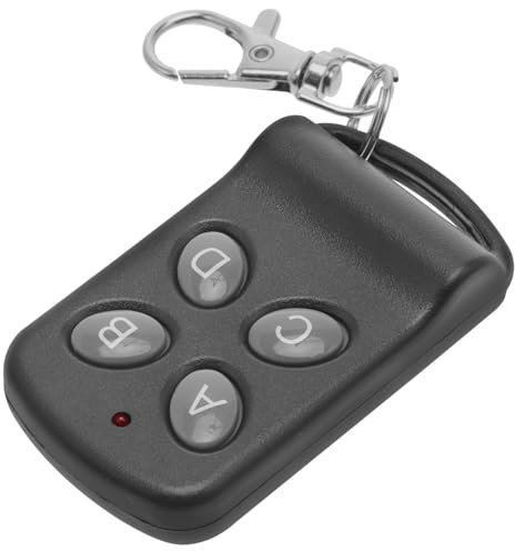 Angoily Garagentoröffner: Fernbedienung Garagentor 4 Tasten Handsender Funkfernbedienung Für Garagentoröffner Kompatibel Mit 433 Lerncode 1527 Unverschlüsselter Chip (Keine Batterien enthalten)