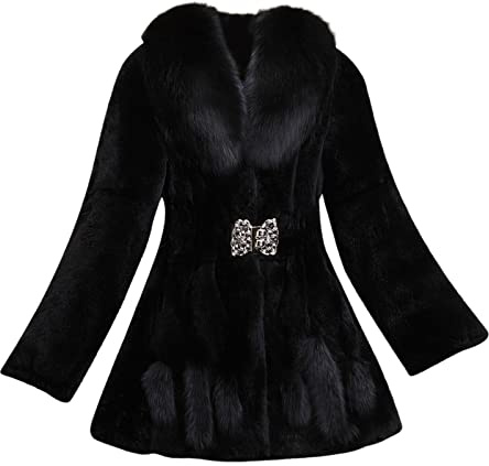 Giacca invernale da donna elegante senza cappuccio – giacca di pelliccia calda con pelliccia tinta unita cappotto lungo in finta pelliccia cappotto invernale giacche in pelliccia sintetica per donne