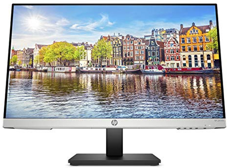 HP 24mh FHD Monitor - Computer Monitor with 23.8-Inch IPS Display (1080p) - Built-in Speakers and VESA Mounting - Height/Tilt Adjustment for Ergonomic Viewing - HDMI and DisplayPort - (1D0J9AA#ABA)
