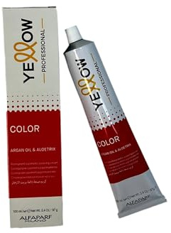 Colorazione Cosmetica Permanente - 6COOL BIONDO SCURO FREDDO - Yellow Color Argan Oil & Aloetrix - 100 ml - Alfaparf Group