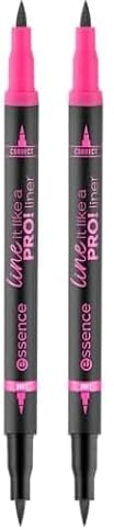 Essence - Eyeliner Line it Like a Pro ! - 01 Black (Lot de 2)
