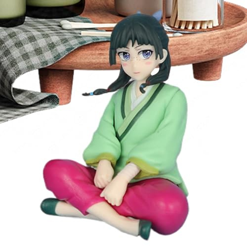 laxreheye Anime-leksaker, detaljerade 8,9 cm PVC samlarfigurer, anime figurer för flickor i sittande läge - för hemmakontor present födelsedag jul pojkar samlare