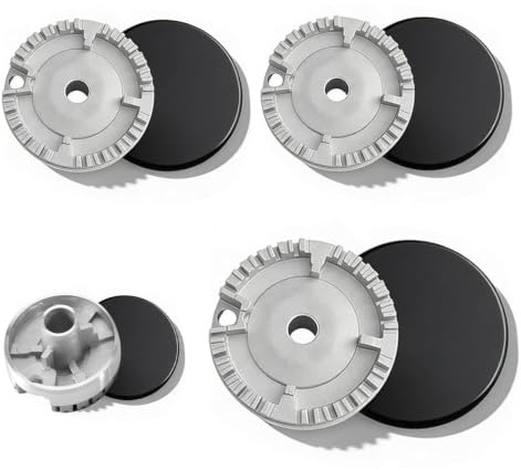 4 Pcs Gas Hob Covers for 4 Burner Gas Cookers