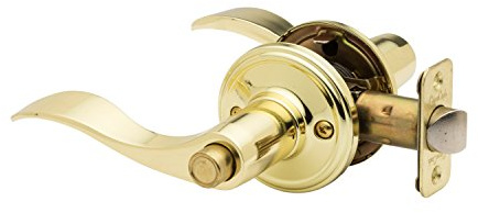Copper Creek WL2231PB Waverlie Lever, Polished Brass