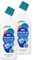 HAKA WC Reiniger Gel Orange Doppelpack, gegen Kalk, Urinstein, mit effektivem Schmutzapperleffekt, 2x 740 ml