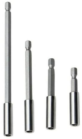TorSor 4 Pack Drill Bit Extension Set Magnetic Screwdriver Bit Holder