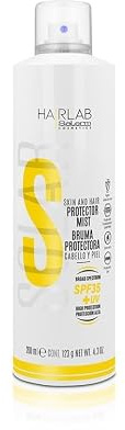 SALERM - Protector Solar Cabello y Piel - Bruma Protectora Hair Lab Solar - 200 ml - con SPF35+UV y Filtros UVA y UVB - Protege la Piel y el Color del Pelo - Antiencrespamiento Cabello - 100% Vegano