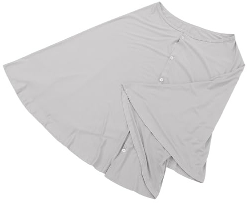 MERRYHAPY Copri-Allattamento Traspirante per Donne Poncho Multifunzione Protezione UV Scialle Leggero per Allattamento e Privacy per Viaggi e Passeggini
