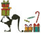 Sizzix Thinlits Stanzformen Set 12Pk Weihnachtsmannhelfer