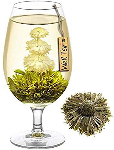 WELLTEA Blooming Chrysanthemum Flowering Green Tea - 100G