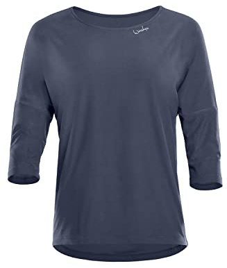 WINSHAPE Dt111ls T-Shirt de Yoga Fonctionnel pour Femme avec Manches ¾