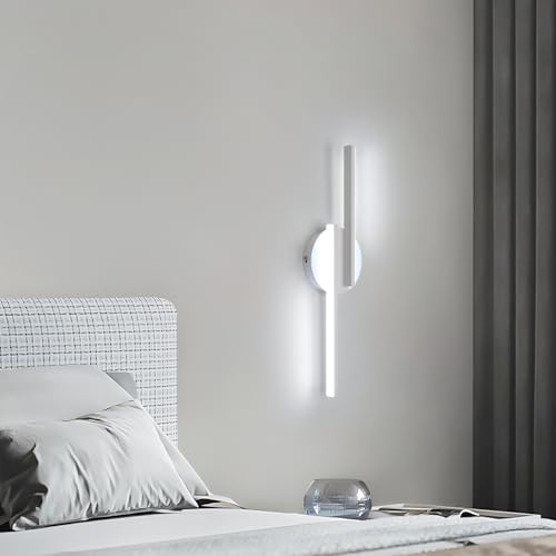Tealight 16 W LED-vägglampa för inomhusbruk, 6 500 K, kallt vitt ljus för sovrum, vardagsrum, korridor - modern