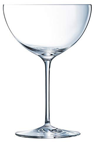 Chef & Sommelier Lot de 6 Coupes à Champagne 340 ML – Verres à Champagne, Cocktails coupés