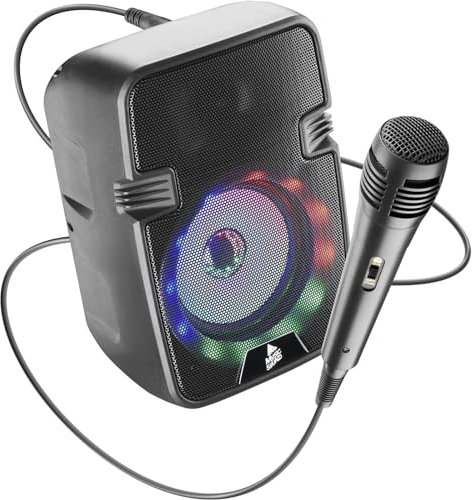 Music Sound | SPEAKER Karaoke | Speaker bluetooth con luce led - 5 watt di potenza