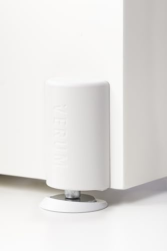 VERUM ITALY | STOPPINO X | Fermaporte magnetico esterno per porte | Fissaggio con biadesivo o viti su porta e pavimento (bianco opaco)