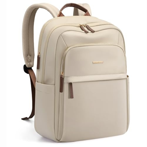GOLF KVALITET reseryggsäck för kvinnor vattentät handbagage affärer weekender vandring flerskikts laptopväska, 40 cm, uppgradering-aprikos, 40 cm, modern