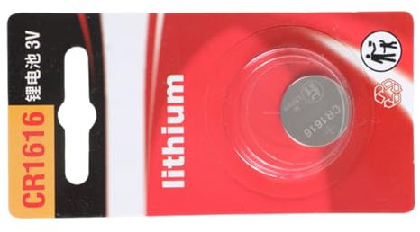 Pilas de botón de litio CR1616 de 3 V para reloj de juguete, calculadoras de control remoto