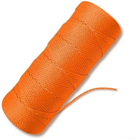 Forte per filo di nylon intrecciato per giardini e muratori a una lunghezza di 150 metri per un lavoro accurato