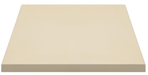 Sunnychicc 1 Pack Square Pizza Stone 16 x 16 x 1 Inch Large Heavy Duty Cordierite Pizza Pan for Oven and Grill Thermal Shock Resistant up to 1, 450°F Cooking Baking Stone for Bread BBQ