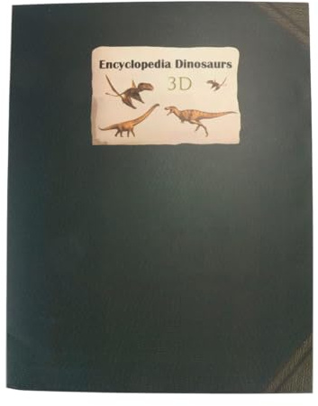 Nicear Encyclopédie 3D Des Dinosaures Préhistoriques : Le Livre Pop-up Interactif Et Amusant Sur Les Dinosaures. Des Connaissances Intéressantes Pour Les Passionnés De Dinosaures.